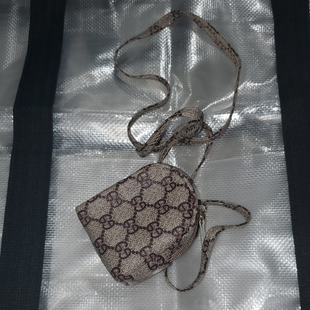 Brown Crossbody Miniature Bag